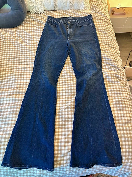 MOTHER Denim - Mother The Weekender Flare Jeans Women's Blue Flare Jeans Like New